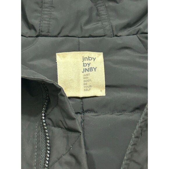 Vintage Jinby Windproof Padded Coat Men's Szie Small Zip Up Outdoor Black - Picture 2 of 8